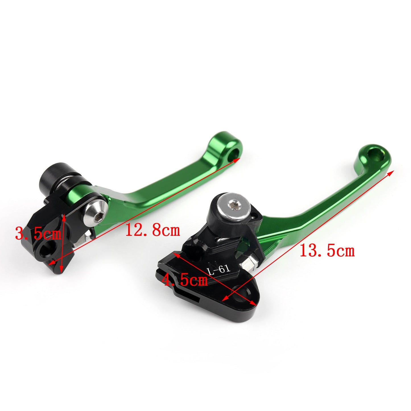 Pivot Brake Clutch Levers For Kawasaki KX125 KX250 06-08 KX250F/KX450F 2012 Generic