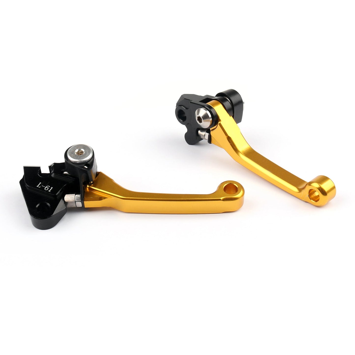 Pair CNC Dirt Bike Pivot Brake Clutch Levers For Suzuki RMZ250 2005-2006 Generic