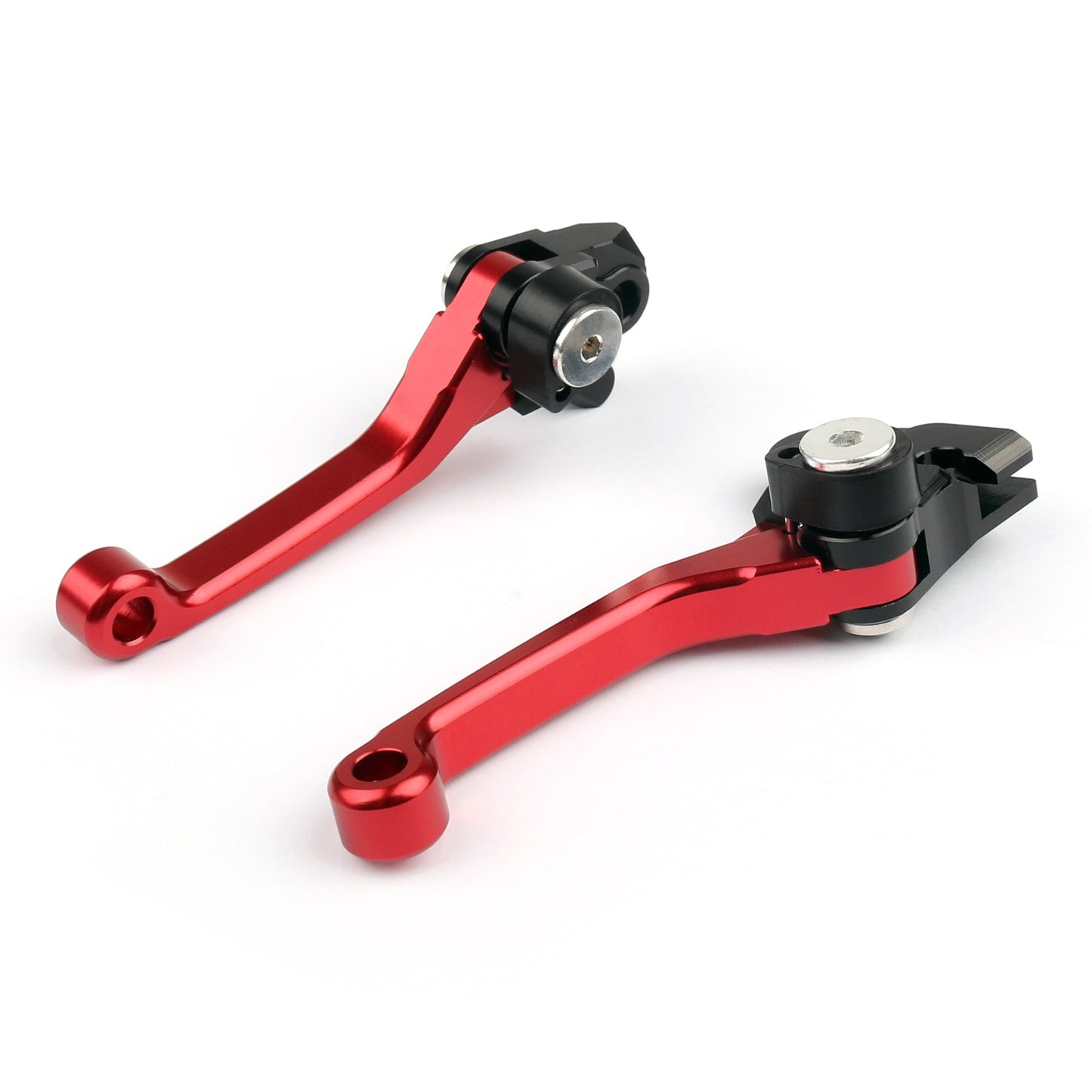 Pair CNC Dirt Bike Pivot Brake Clutch Levers For Suzuki RMZ250 2005-2006 Generic