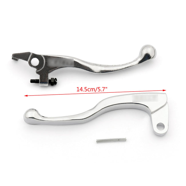 Sliver Brake Clutch Lever Set For Suzuki DR-Z250 DR-Z400 DR350 DR250 TSR125