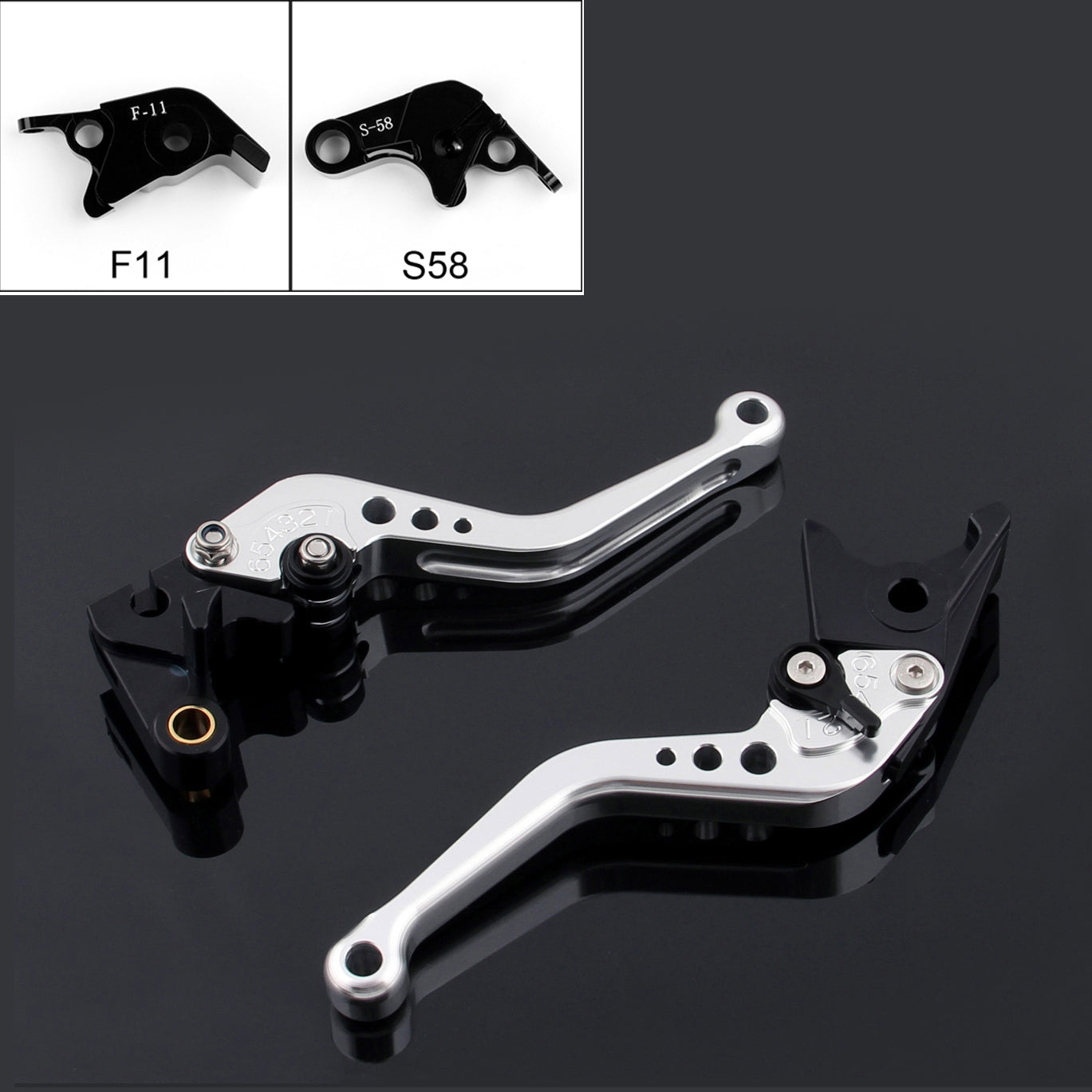 Short Brake Clutch Levers For Aprilia RSV4/RSV4 FACTORY 2009-2014 Generic