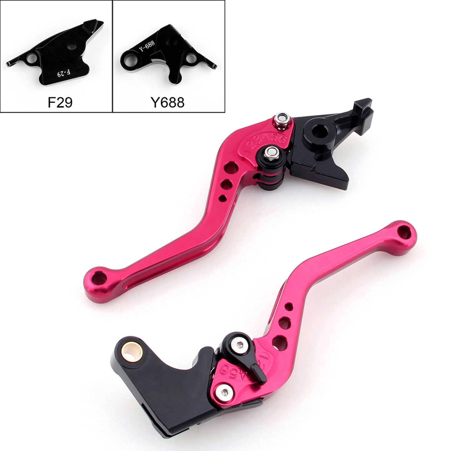 Short Brake Clutch Levers For Honda CBR600RR 03-06 CBR954RR 2002-2003 Generic