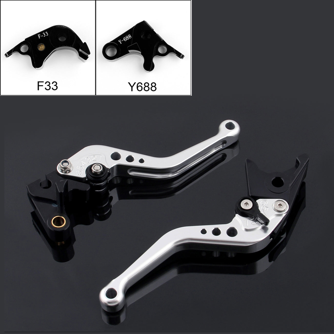 Brake Clutch Levers For Honda CBR600RR 2007-2011 CBR1000RR / FIREBLADE 2008-2011 Generic