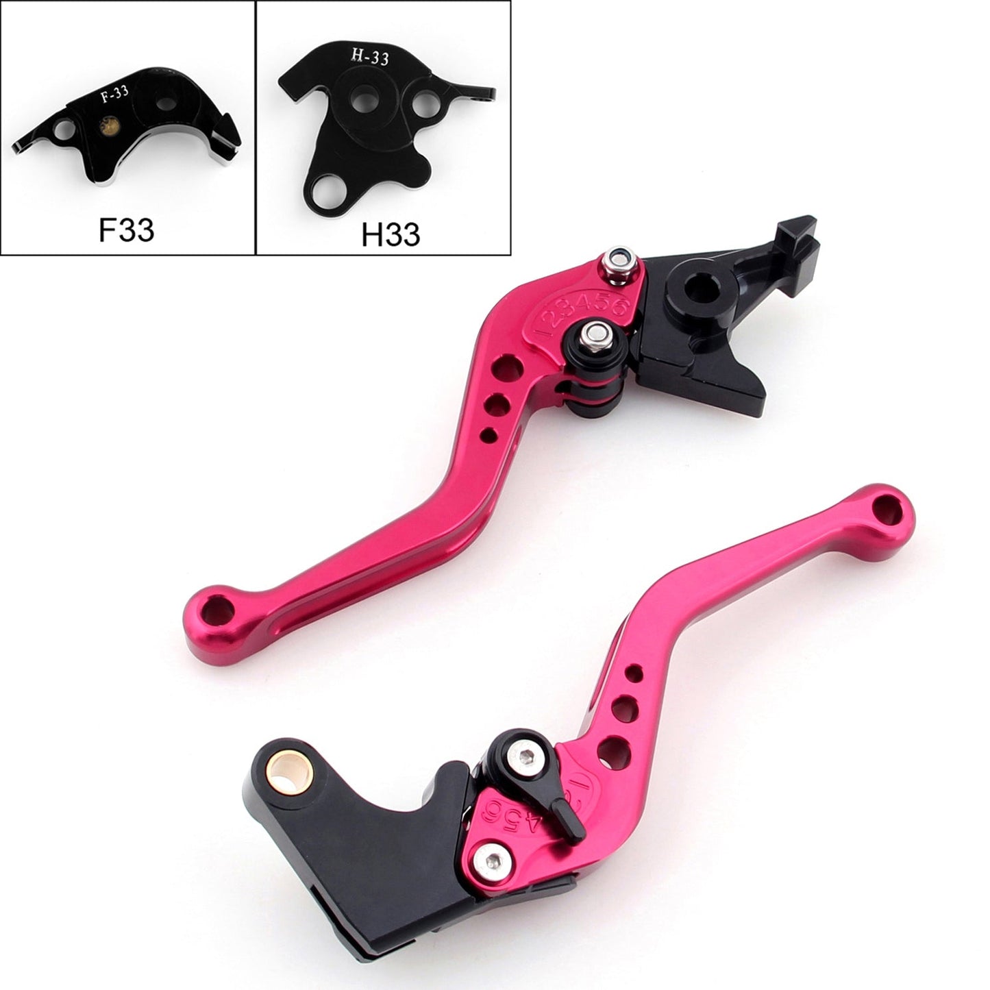 Short Brake Clutch Levers For Honda CB1000R 08-14 CBR1000RR / FIREBLADE 04-07 Generic