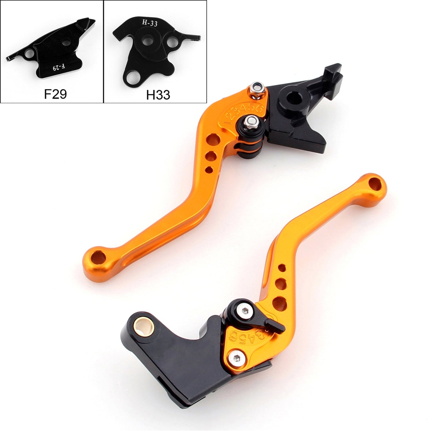 Short Brake Clutch Levers For Honda RC51 / RVT1000 SP-1/SP-2 2000-2006 Generic