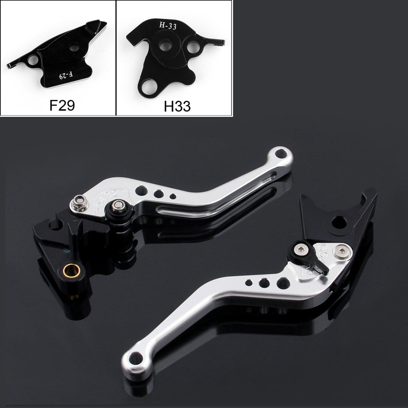 Short Brake Clutch Levers For Honda RC51 / RVT1000 SP-1/SP-2 2000-2006 Generic