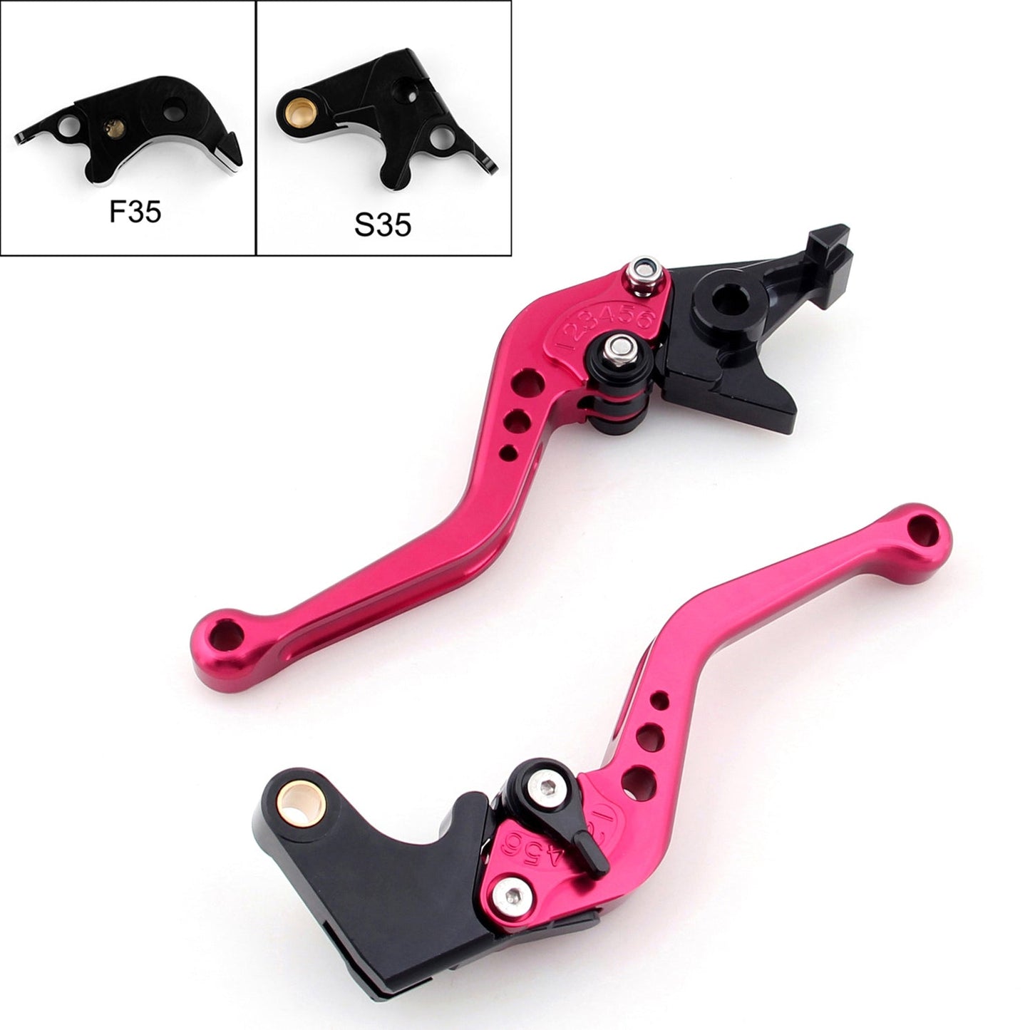 Brake Clutch Levers For Suzuki GSXR600 GSXR750 2006-2010 GSXR1000 2005-2006 Generic