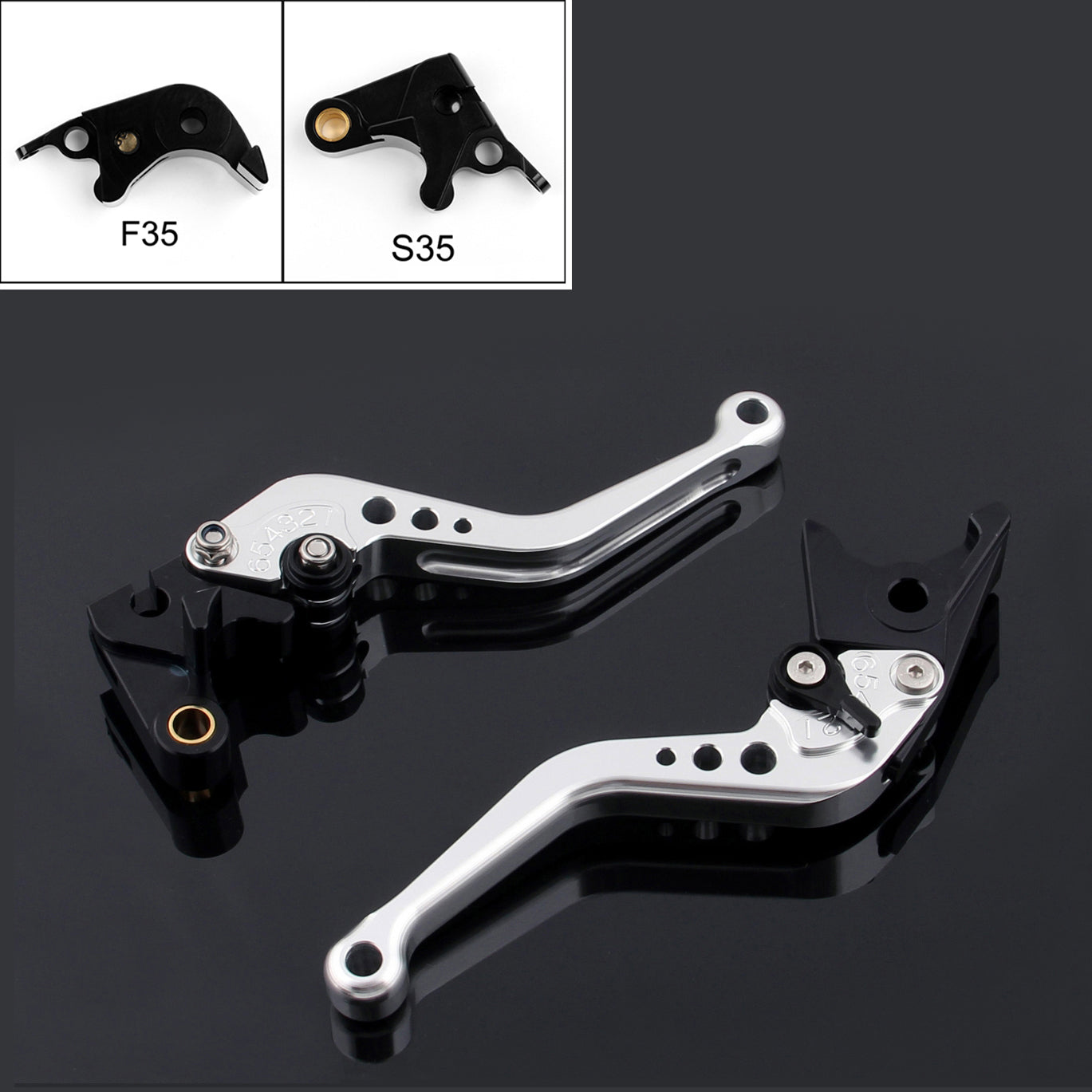 Brake Clutch Levers For Suzuki GSXR600 GSXR750 2006-2010 GSXR1000 2005-2006 Generic