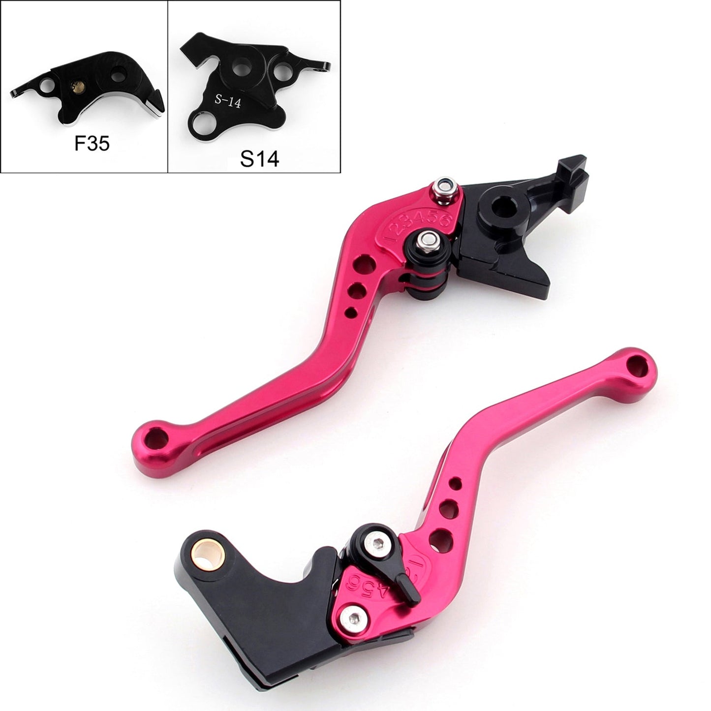 Short Brake Clutch Levers For Suzuki GSXR1000 GSXR 1000 2007-2008 Generic