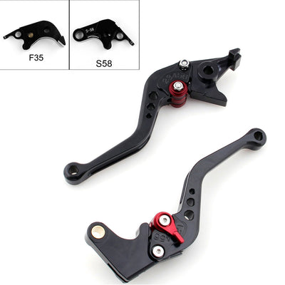 Short Brake Clutch Levers For Suzuki GSXR1 29-214 GSXR 6 75 211-214