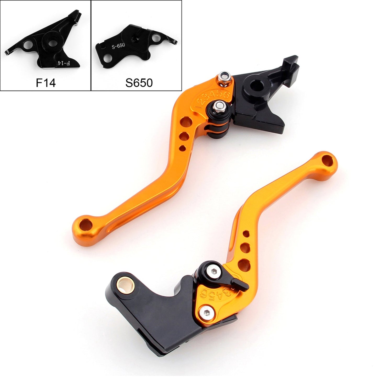 Short Brake Clutch Levers For Suzuki SV650/S DL650/V-STROM 600/750 KATANA Generic