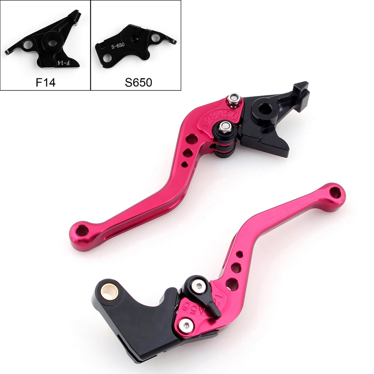 Short Brake Clutch Levers For Suzuki SV650/S DL650/V-STROM 600/750 KATANA Generic