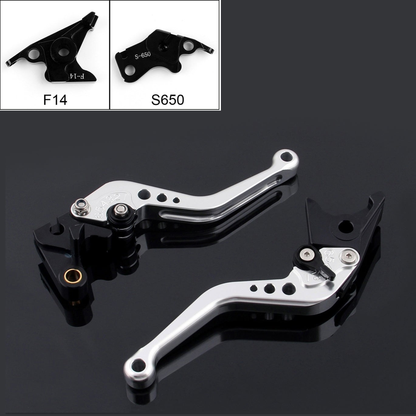 Short Brake Clutch Levers For Suzuki SV650/S DL650/V-STROM 600/750 KATANA Generic