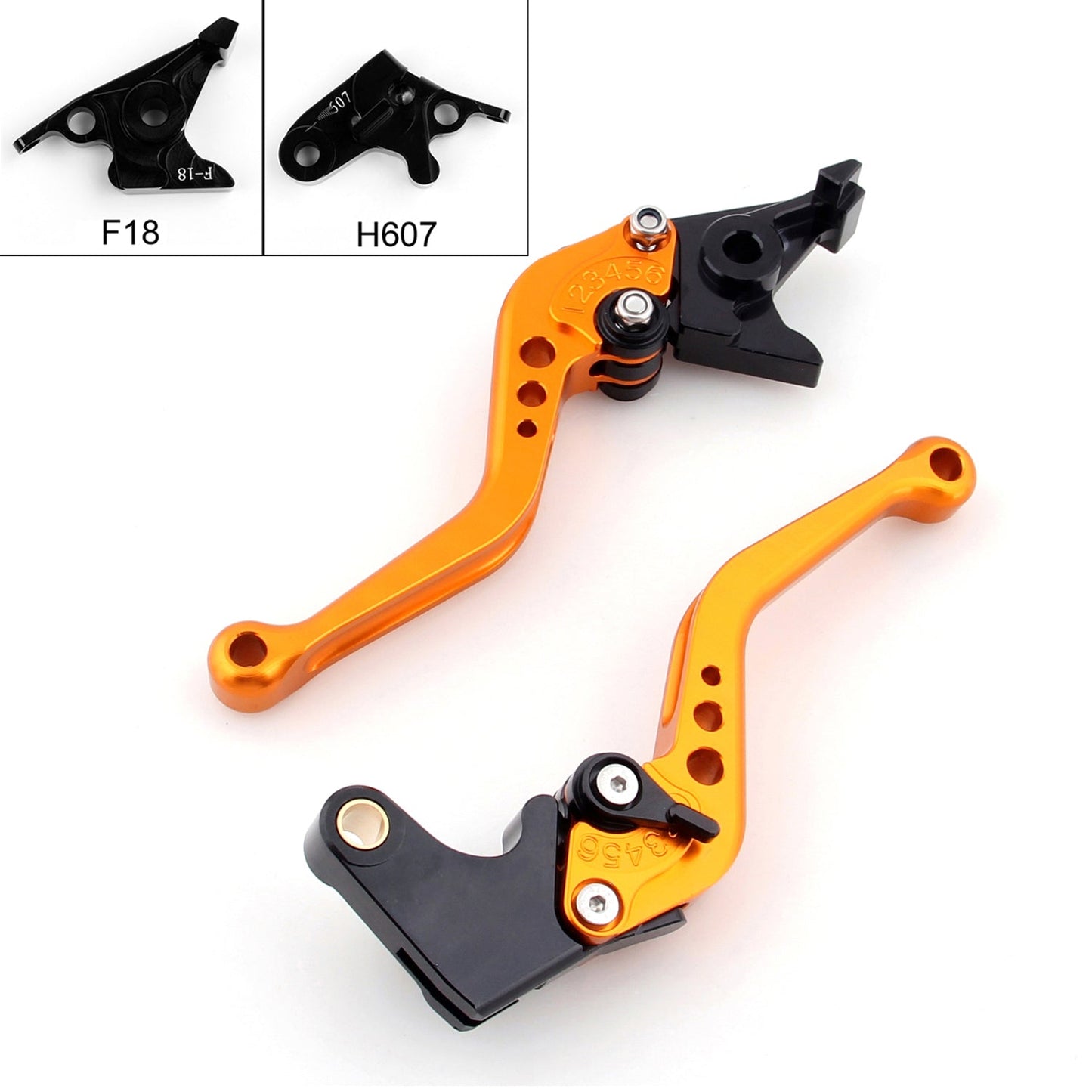 Short Brake Clutch Levers For Honda CB600F Hornet 07-13 CBR600F 11-13 CBF600 Generic