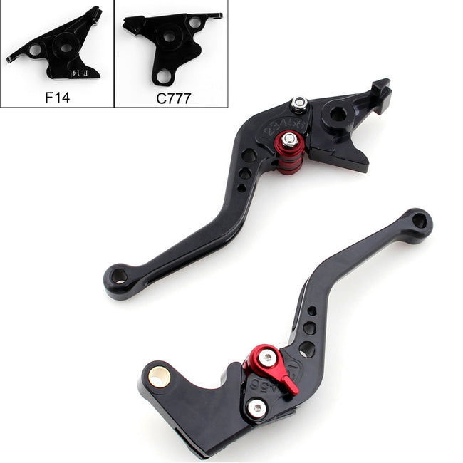 Short Brake Clutch Levers For Yamaha FJR 13 23 Buell 1125R 1125CR