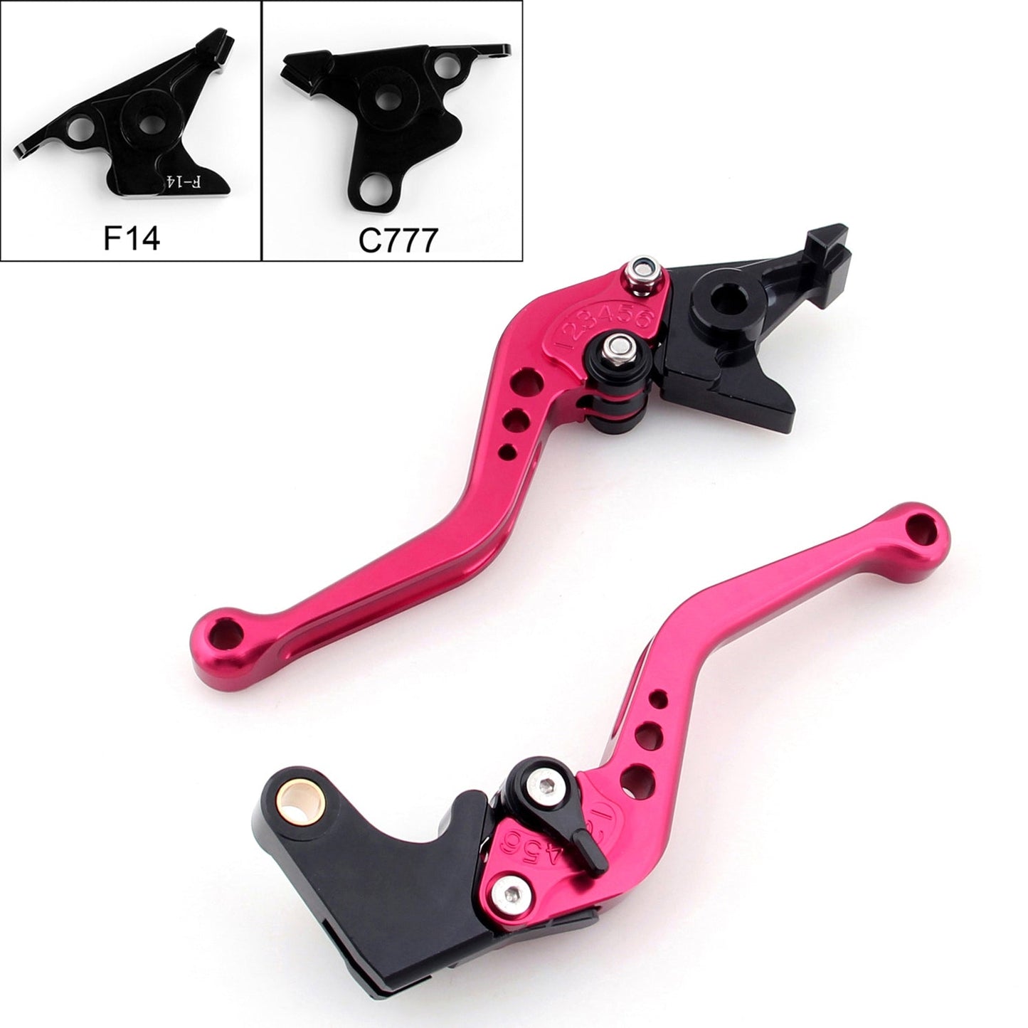 Short Brake Clutch Levers For Yamaha FJR 1300 2003 Buell 1125R 1125CR Generic