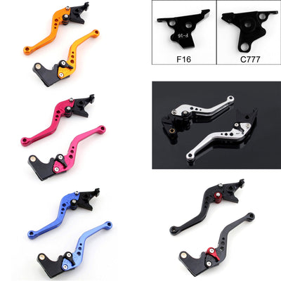 Short Brake Clutch Levers For Yamaha FJR XJR 1300 2004-2013 SUPERTENERE 12-14