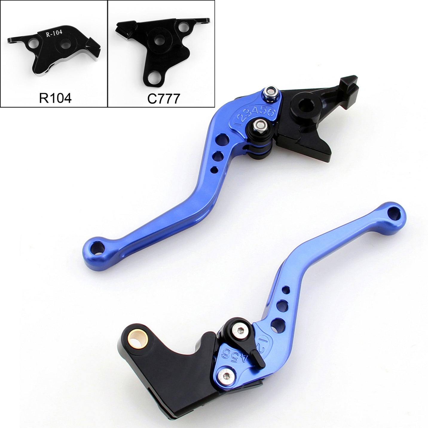 Short Brake Clutch Levers For Yamaha MT-1 24-29 V-MAX 29-214 21 211