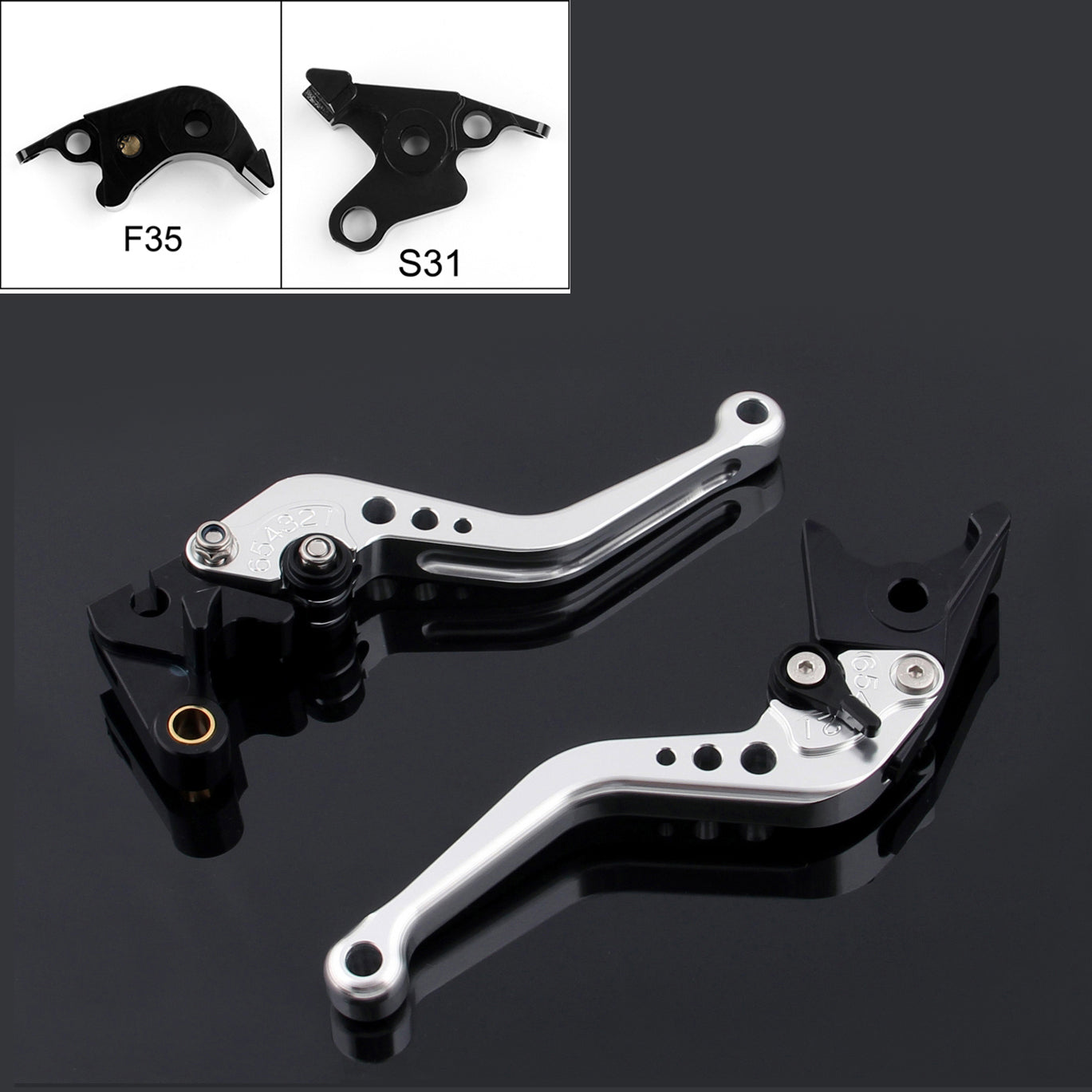 Short Brake Clutch Levers Fit For Suzuki B-King 2008-2011 2009 2010 Generic