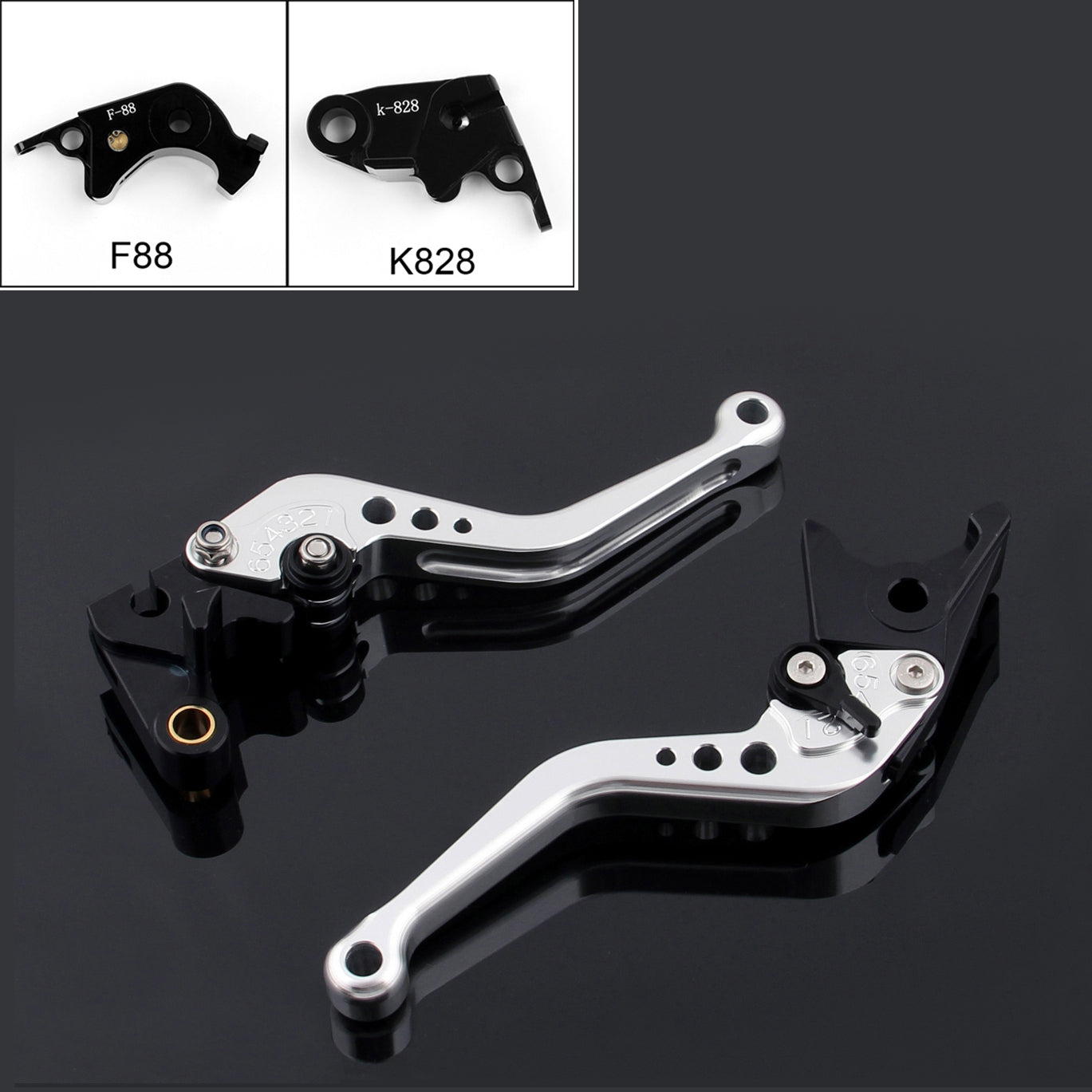 Kawasaki ZX10R 2006-2014 ZX6R Z1000 2007-2014 Short Brake Clutch Levers