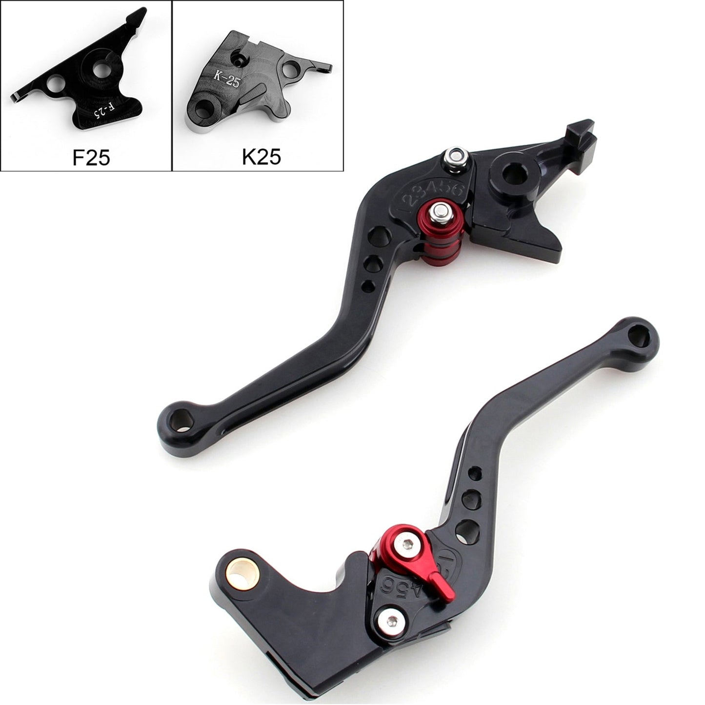 Short Brake Clutch Levers Fit For Kawasaki NINJA 25R 28-212 29 21 111