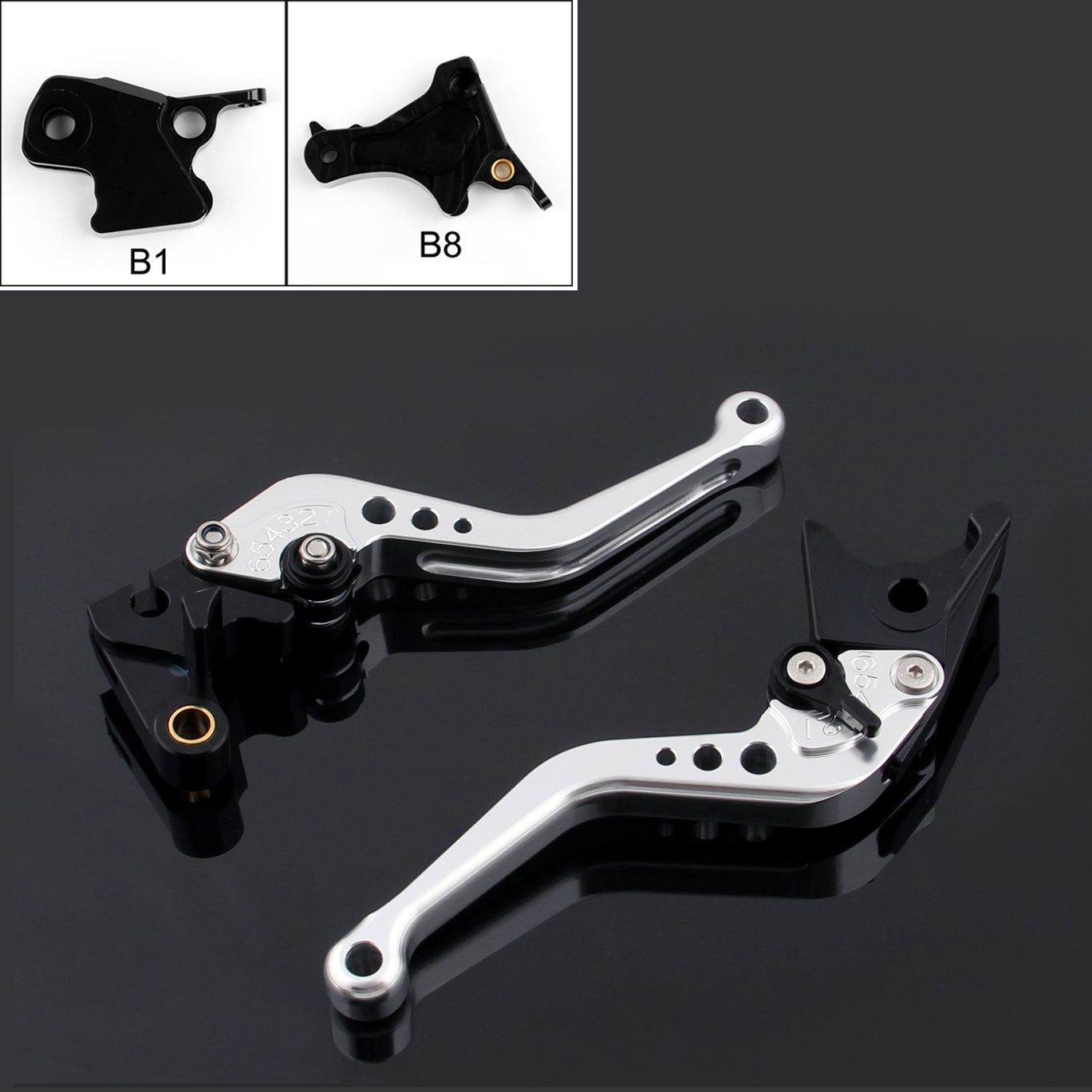 Short Brake Clutch Levers For BMW F800S F800ST 06-13 F800GS F650GS F800R Generic