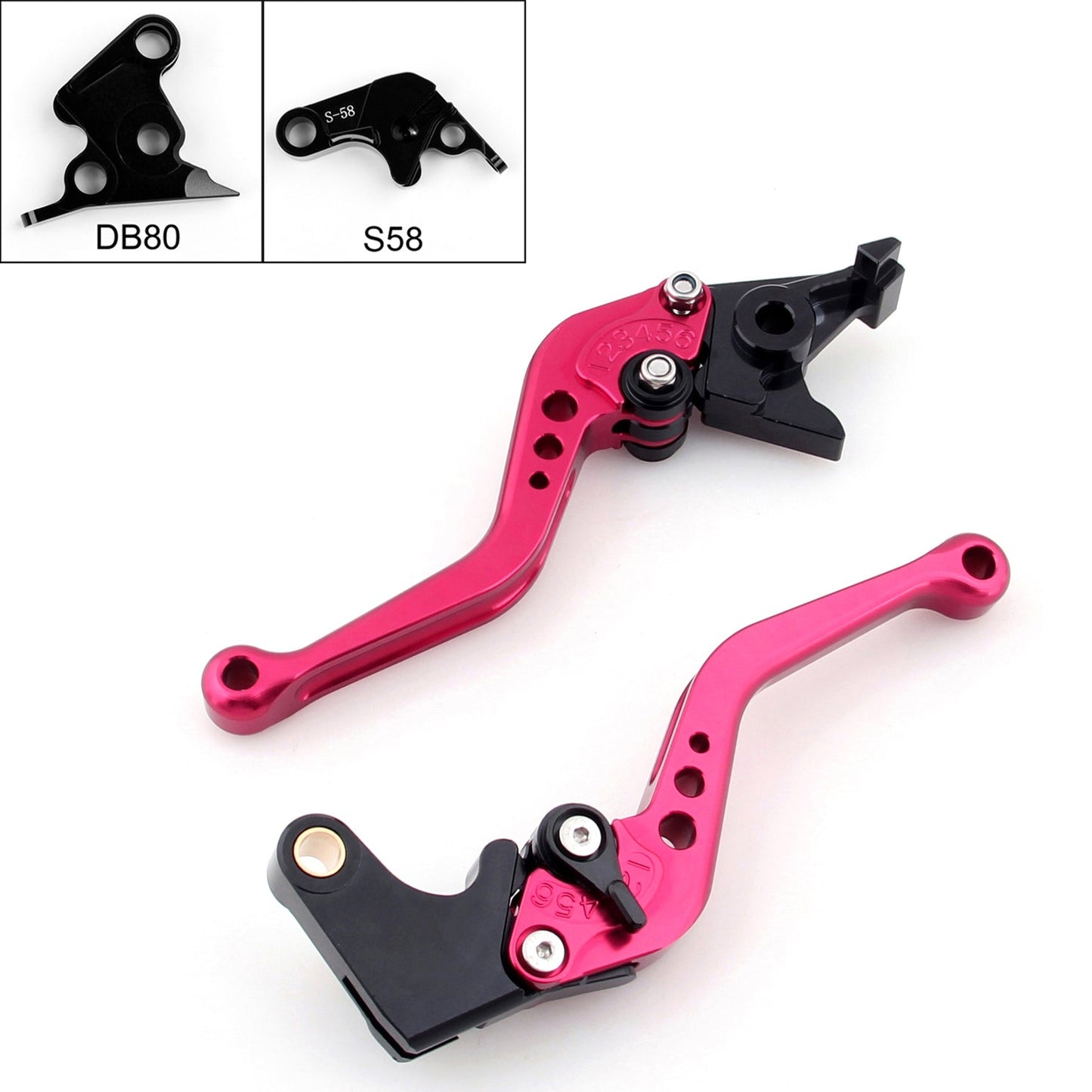 Short Brake Clutch Levers For Aprilia TUONO V4R 2011-2014 2012 2013 Generic