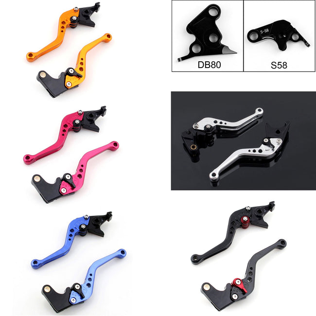 Short Brake Clutch Levers For Aprilia TUONO V4R 2011-2014 2012 2013