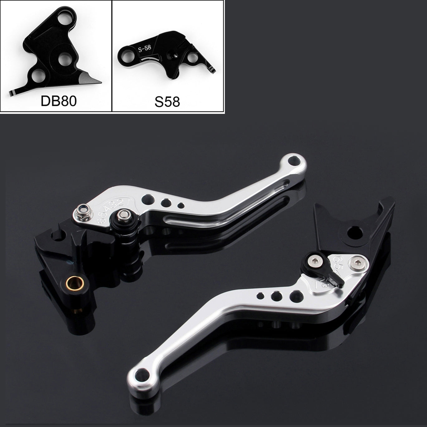 Short Brake Clutch Levers For Aprilia TUONO V4R 2011-2014 2012 2013 Generic