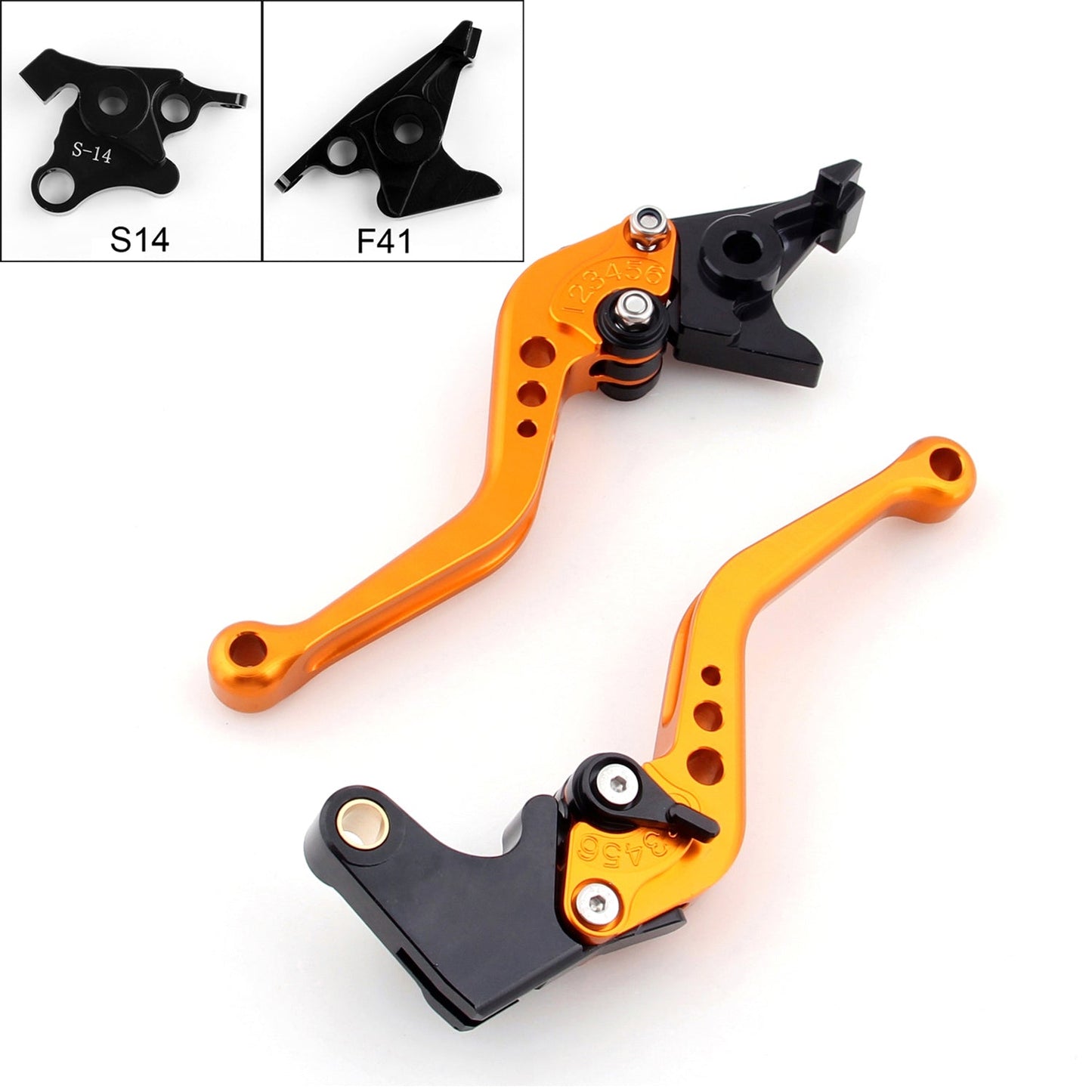 Short Brake Clutch Levers For Suzuki HAYABUSA/GSXR1300 2008-2014 2009 2013 Generic