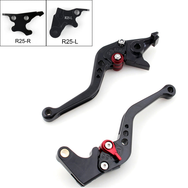 Short Brake Clutch Levers For Yamaha YZF R25 214-215/YZF R3 215