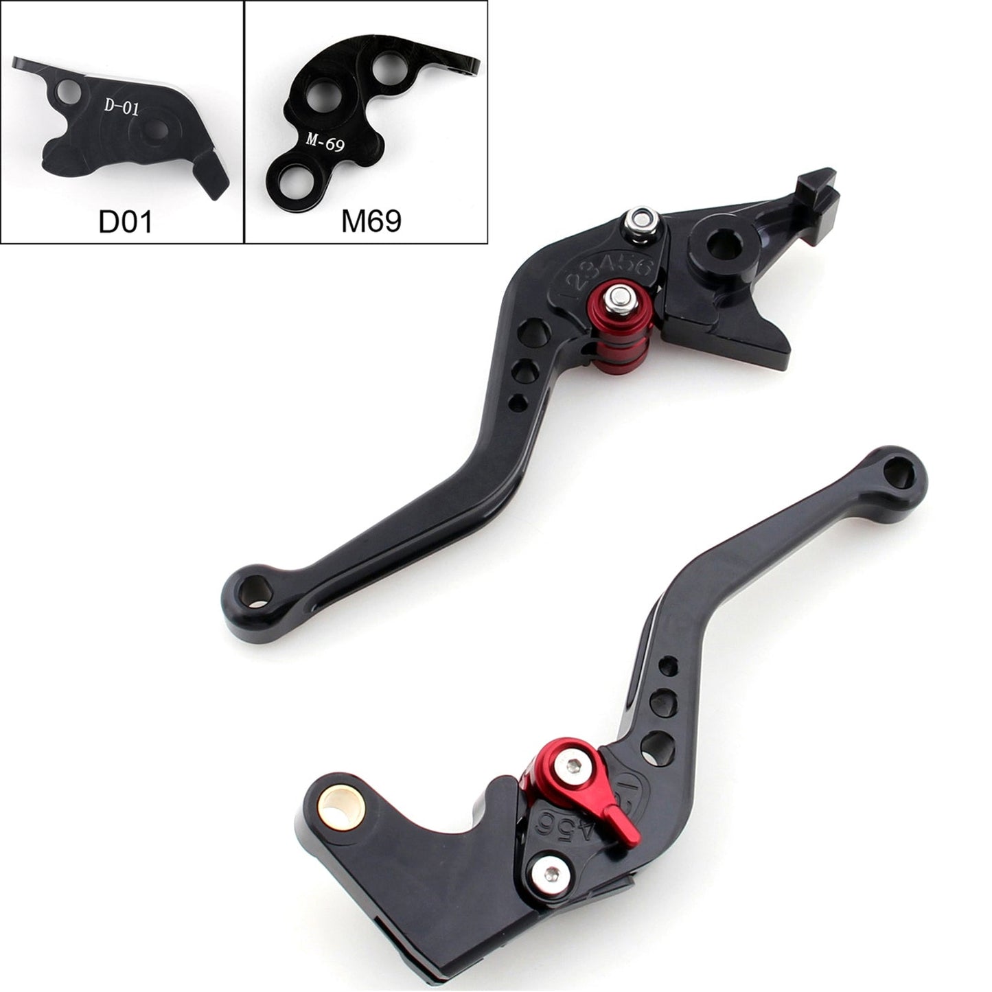 Short Brake Clutch Levers For KTM 99 SMR/SMT 29-213 (D1/M69) 21 211