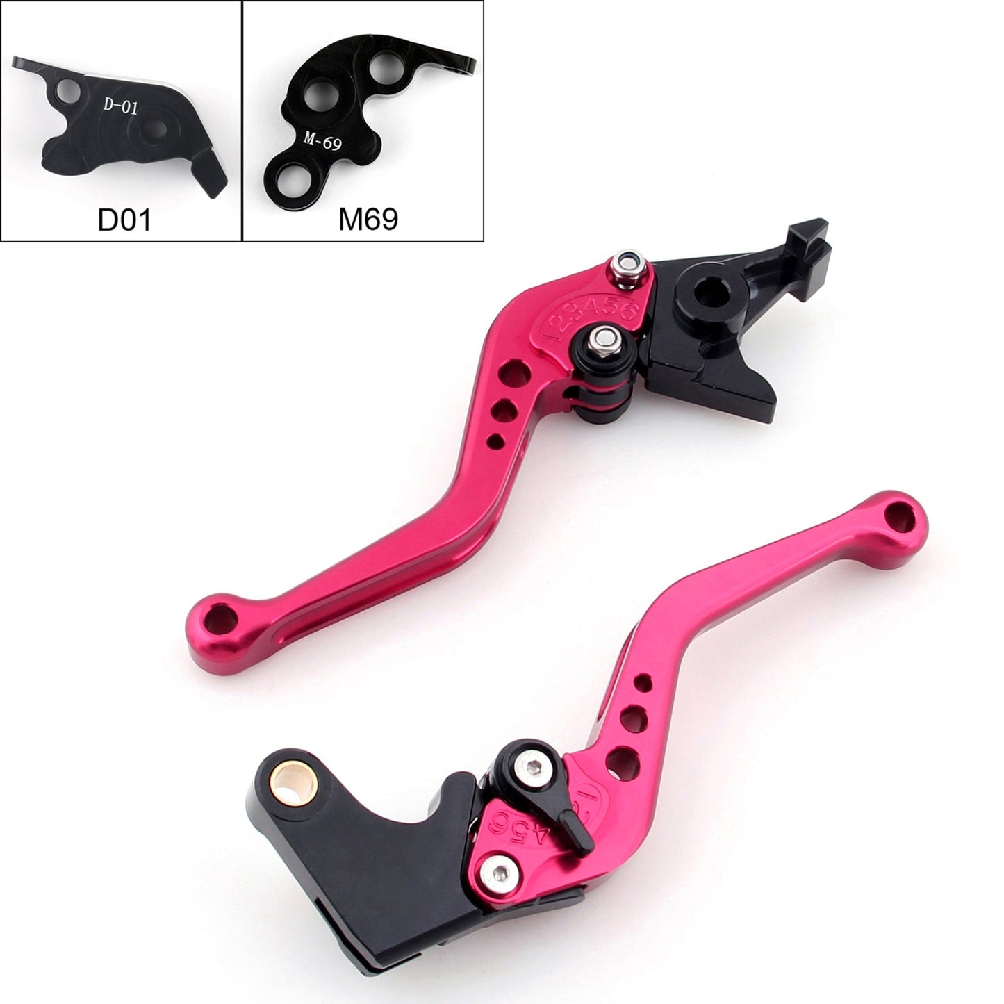 Short Brake Clutch Levers For KTM 990 SMR/SMT 2009-2013 (D01/M69) 2010 2011 Generic