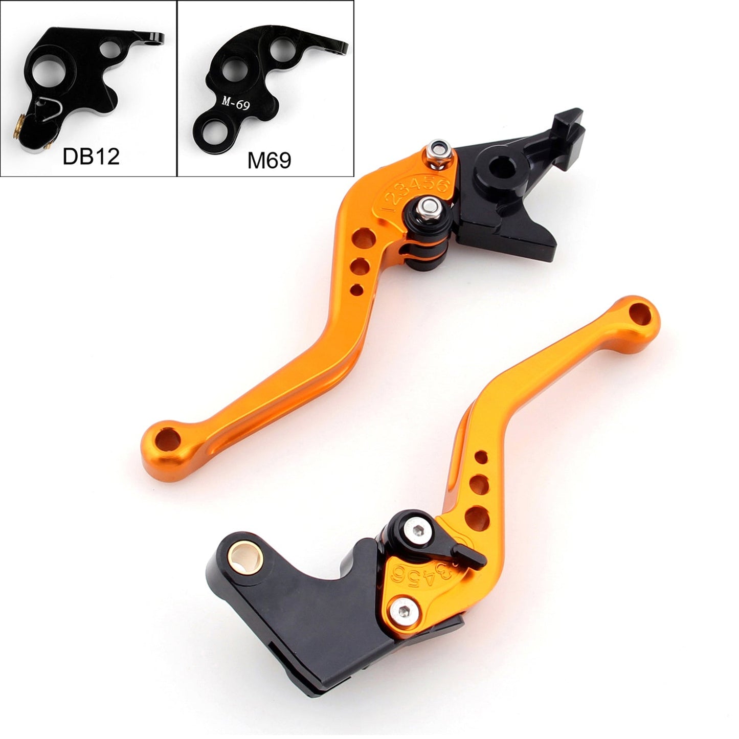 Short Brake Clutch Levers For KTM 690 SMC/SMC-R/Duke/Duke R 2012-2013 Generic