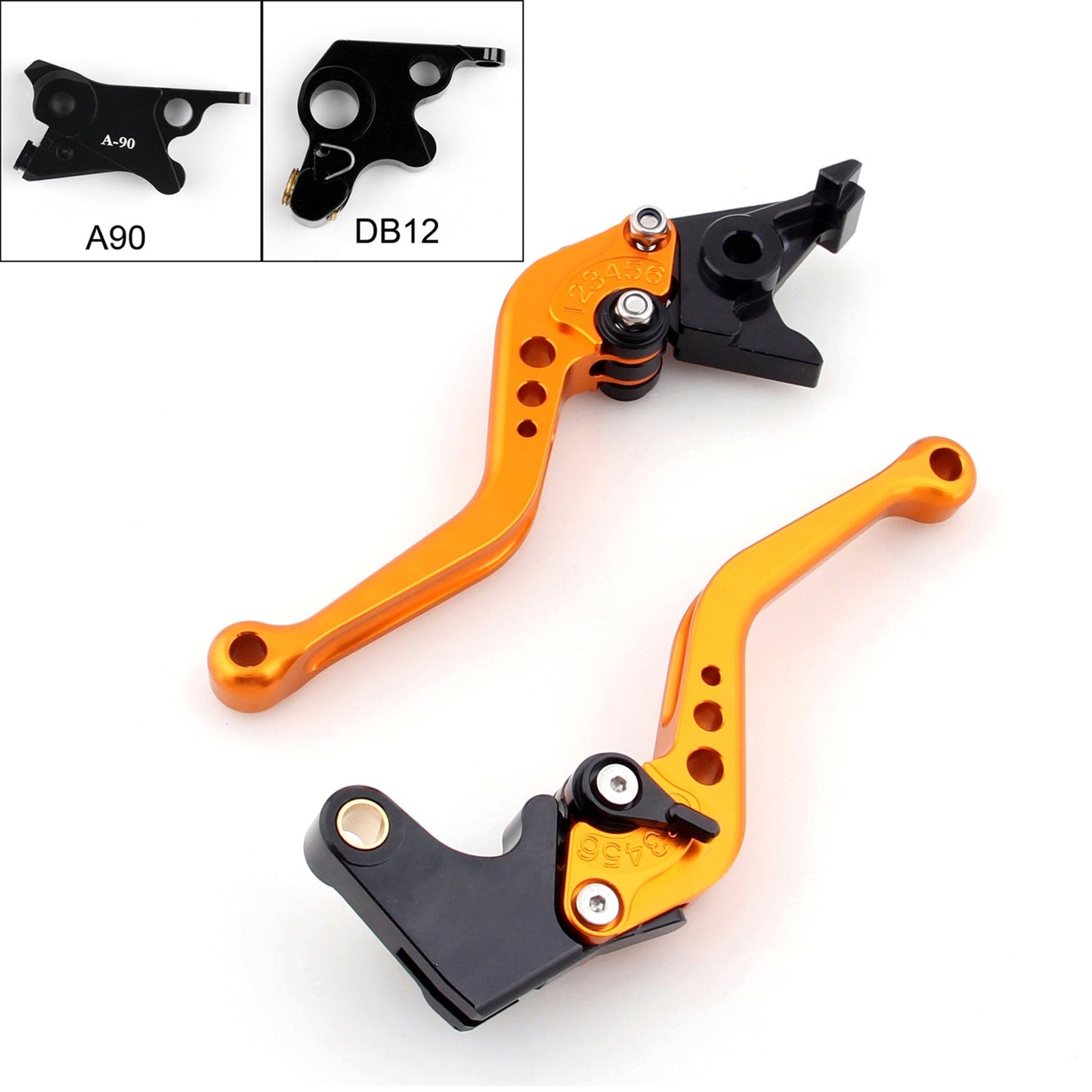 Short Brake Clutch Levers For KTM 690 Duke/SMC/SMCR 2014-2016 2015 Generic