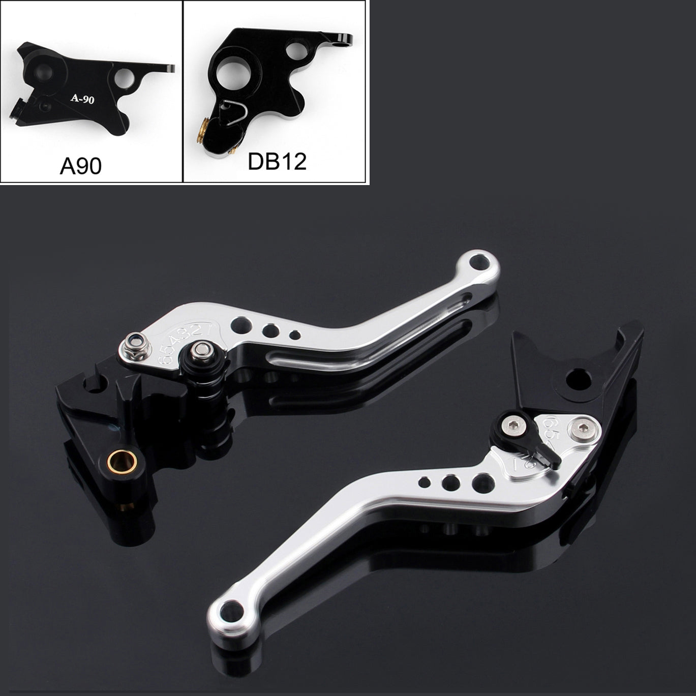 Short Brake Clutch Levers For KTM 690 Duke/SMC/SMCR 2014-2016 2015 Generic