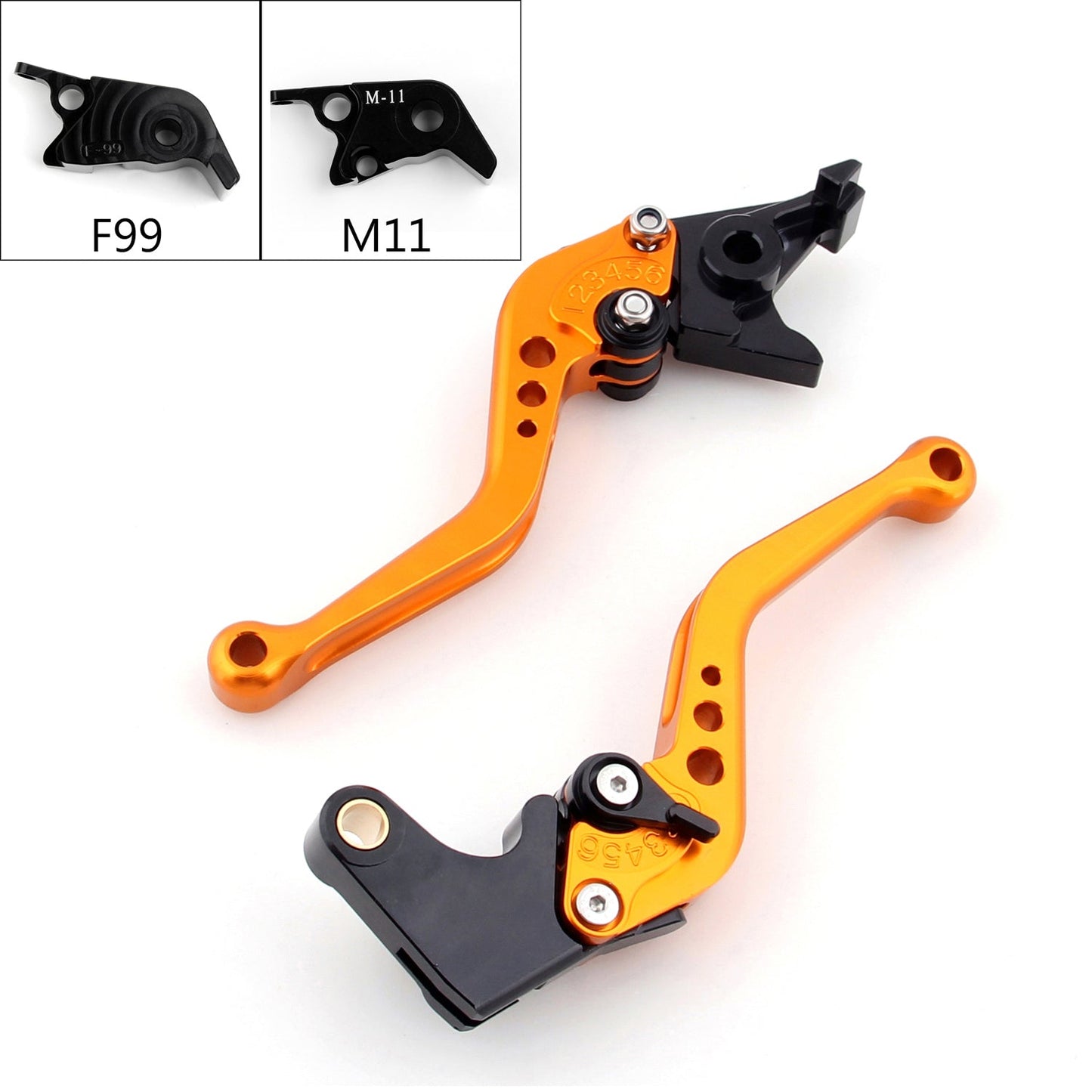 Short Brake Clutch Levers For KTM RC8/R 09-16 1290 990 Super 690 Duke 2017 Generic