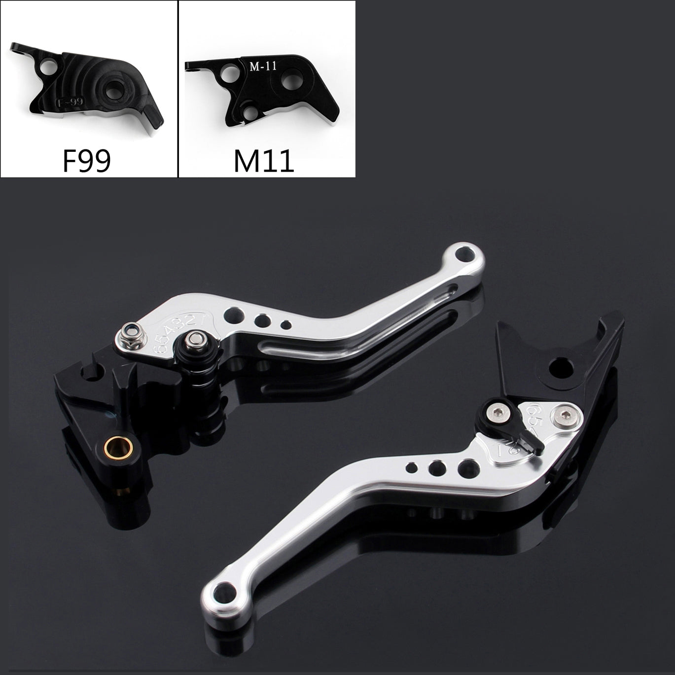 Short Brake Clutch Levers For KTM RC8/R 09-16 1290 990 Super 690 Duke 2017 Generic