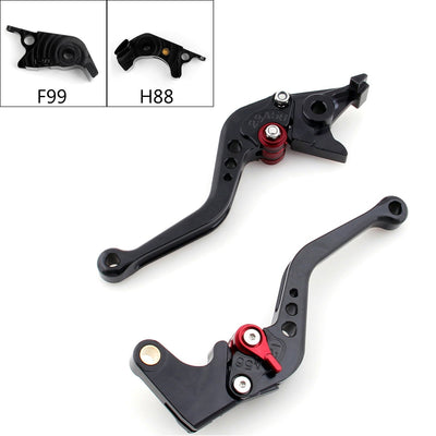 Short Brake Clutch Levers For Kawasaki ZZR/ZX14 SE Version 216-217