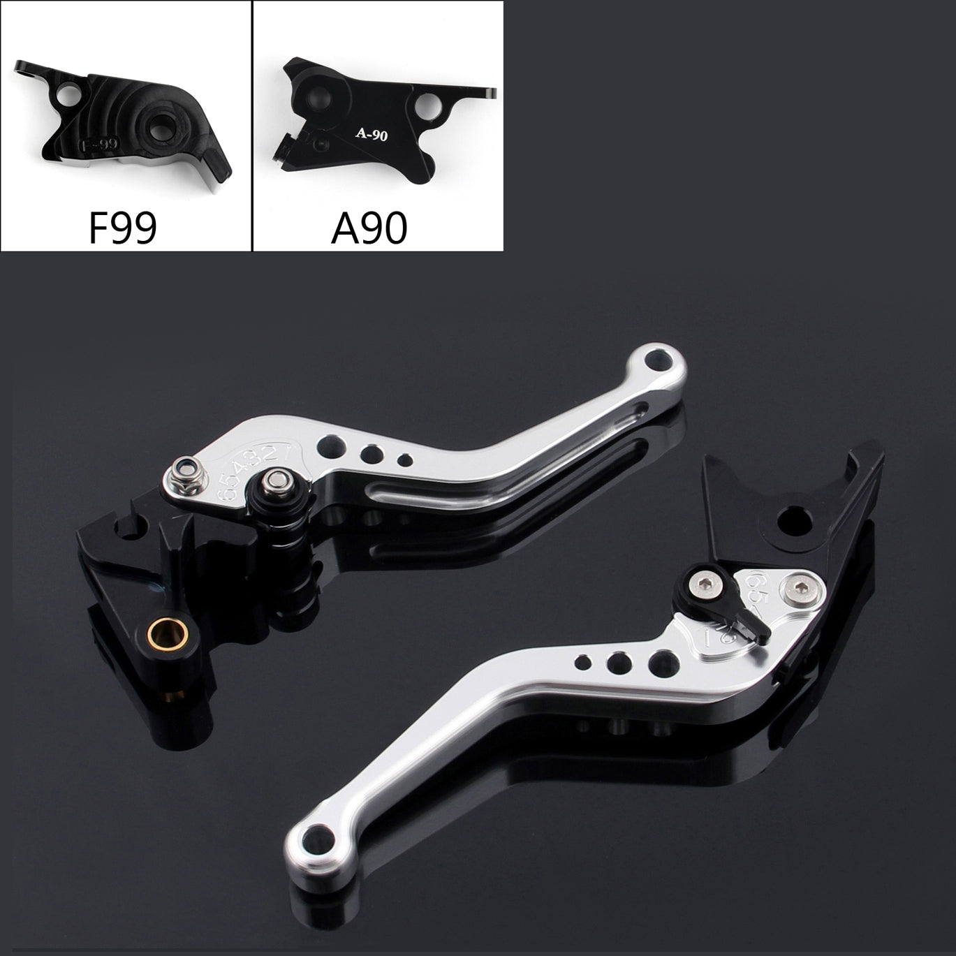 Short Brake Clutch Levers For KTM 690 Duke R 2014-2017 2015 2016 Generic