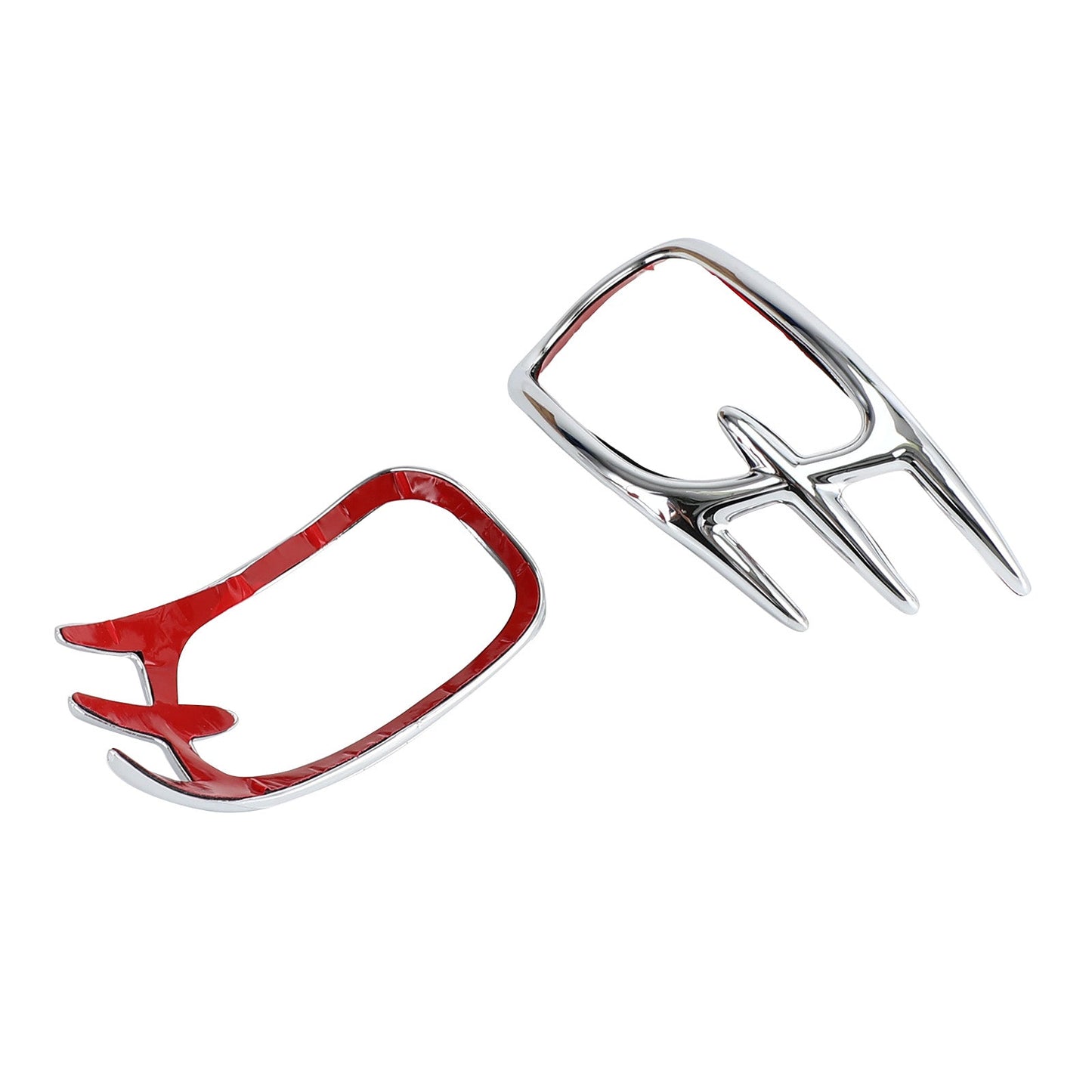 Goldwing Chrome Fairing Mirror Back Accent Grilles Fit Honda GL1800 2001-2011