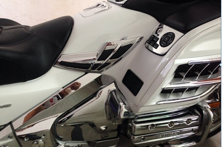 Goldwing Chrome Fairing Tank Trim Fit Honda Goldwing GL1800 2001-2011