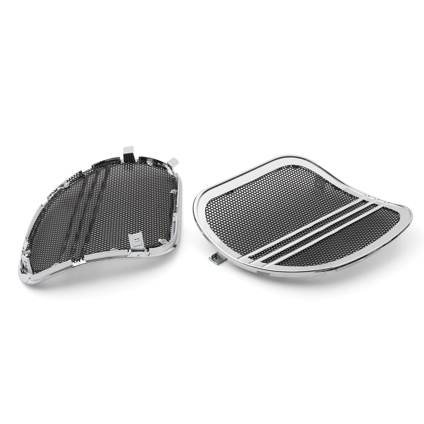 Motorcycle Tri-Line Speaker Cover Grills For Harley Road Glide FLTRX 2015-18 Generic