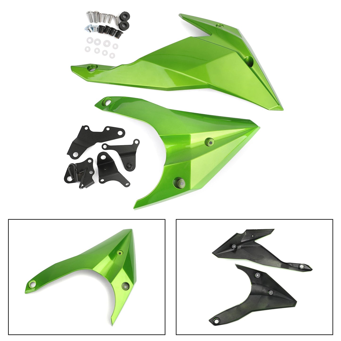 Engine Panel Belly Pan Lower Cowling Cover Fairing for Kawasaki Z400 2018-2020