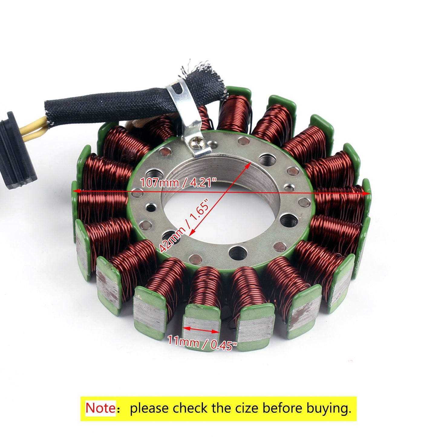 Stator Coil For Suzuki Burgman Skywave AN250 AN400 1998 1999 2000 2001 2002