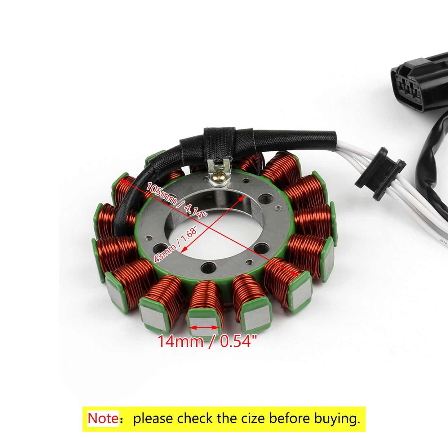 Stator Alternator Generator For Kawasaki 09-17 ZX600R Ninja ZX6R 21003-0083