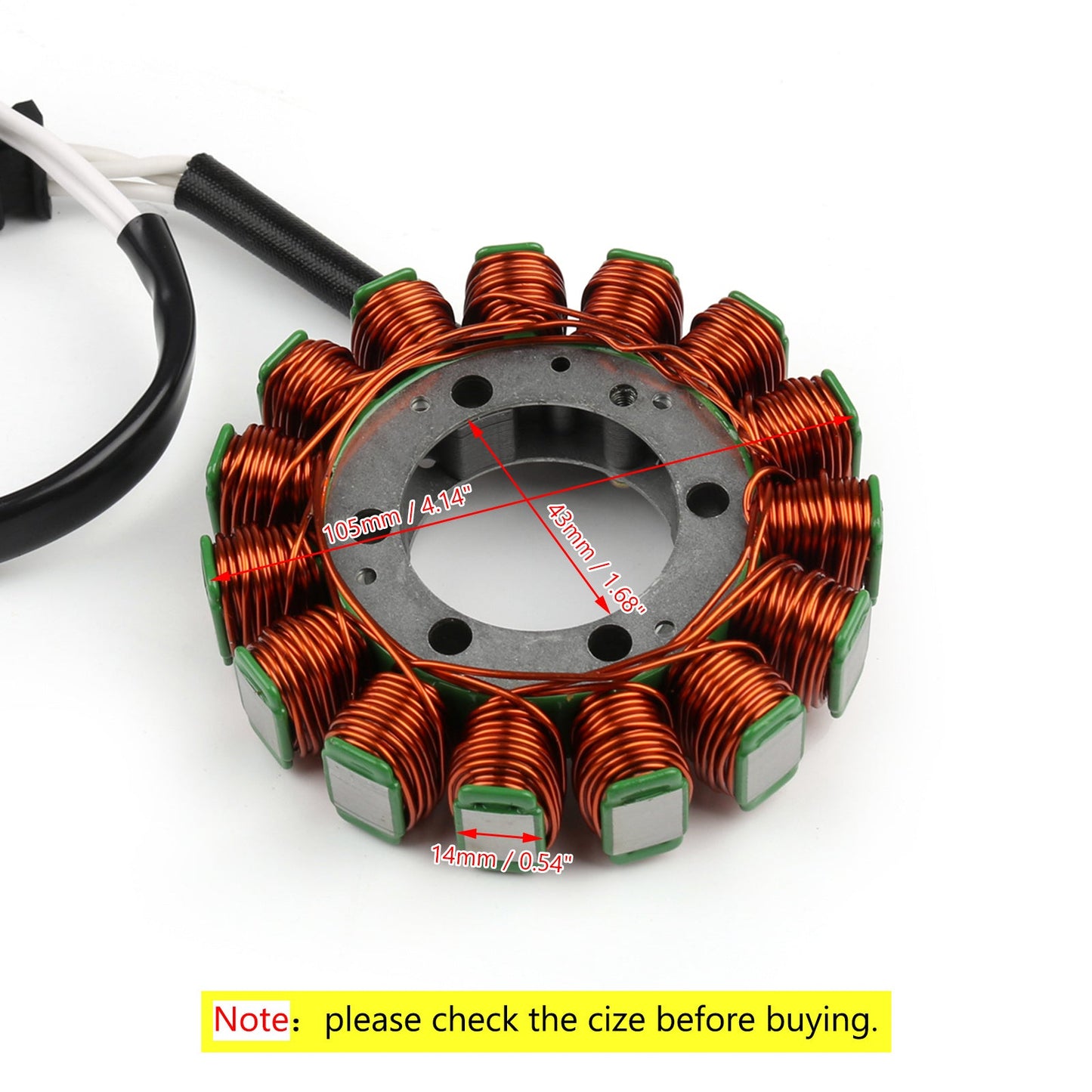 Motorcycle Stator Coil Fits For Kawasaki ZX1000 Ninja ZX-10R 2006-2007