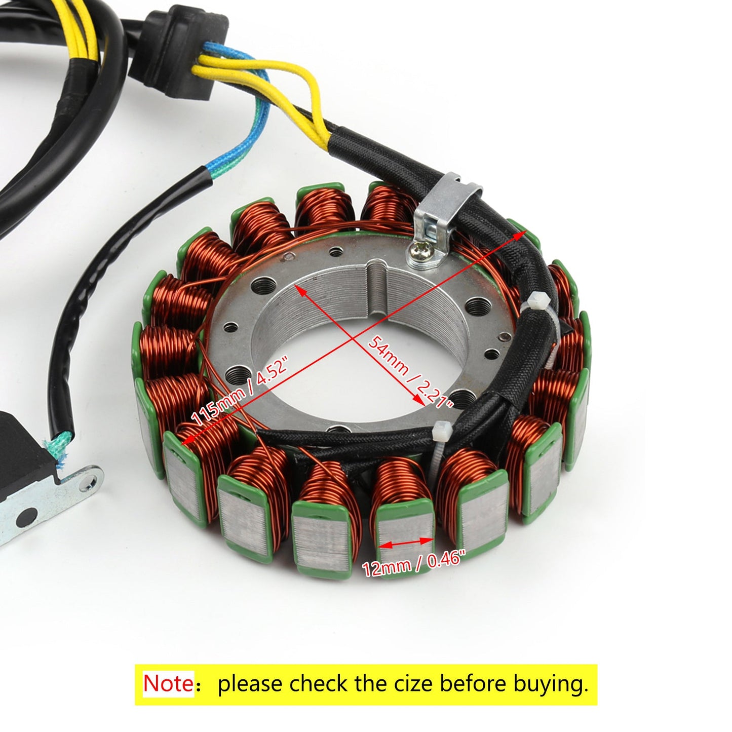 Motorcycle Engine Stator Charging Coil For Suzuki DR650 96-11 DR650SE 96-15
