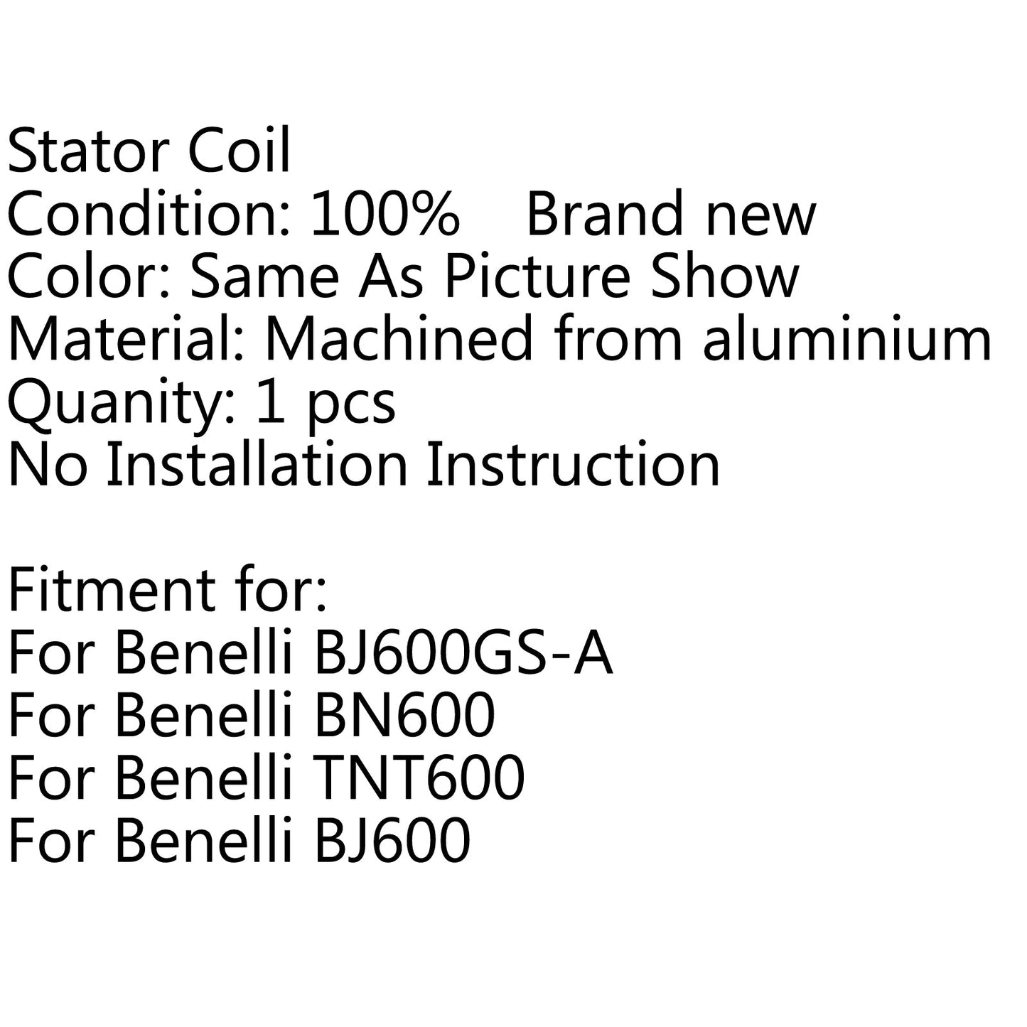 Magneto Generator Stator Coil For Benelli BJ600GS-A BN 600 TNT 600 BJ 600