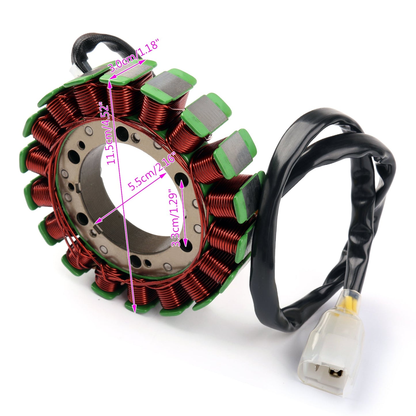 Generator Stator Coil For Honda VT500C Shadow 500 PC08 1983-86 VT500F Shadow 500
